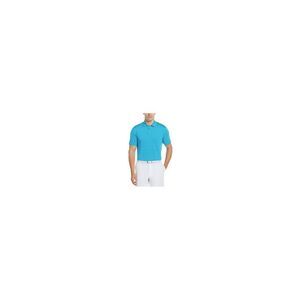 HYBRID APPAREL Mens Blue Athletic Fit Moisture Wicking Polo S